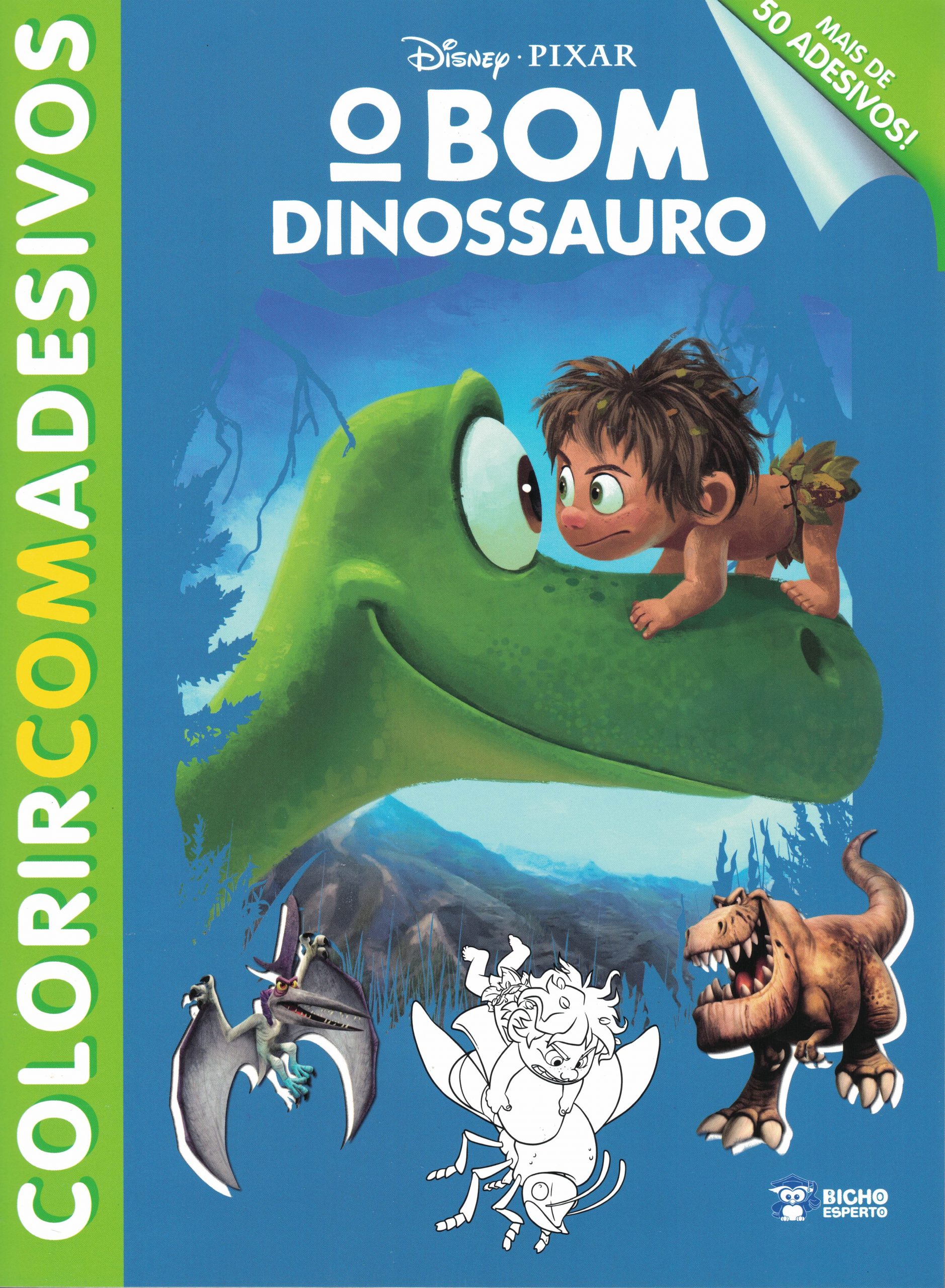 Disney Colorir com Adesivo – O Bom Dinossauro – Livraria Funep